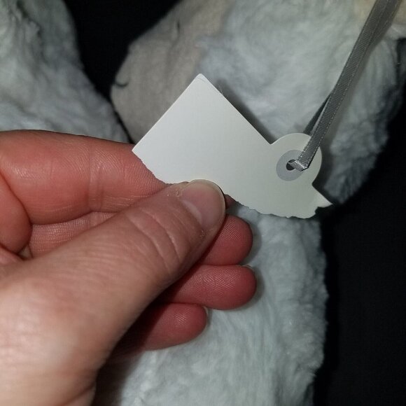 Cloud Island White Sheep Lamb Plush Lovey Rattle Mom Baby Stuffed Animal Toy - Picture 10 of 10